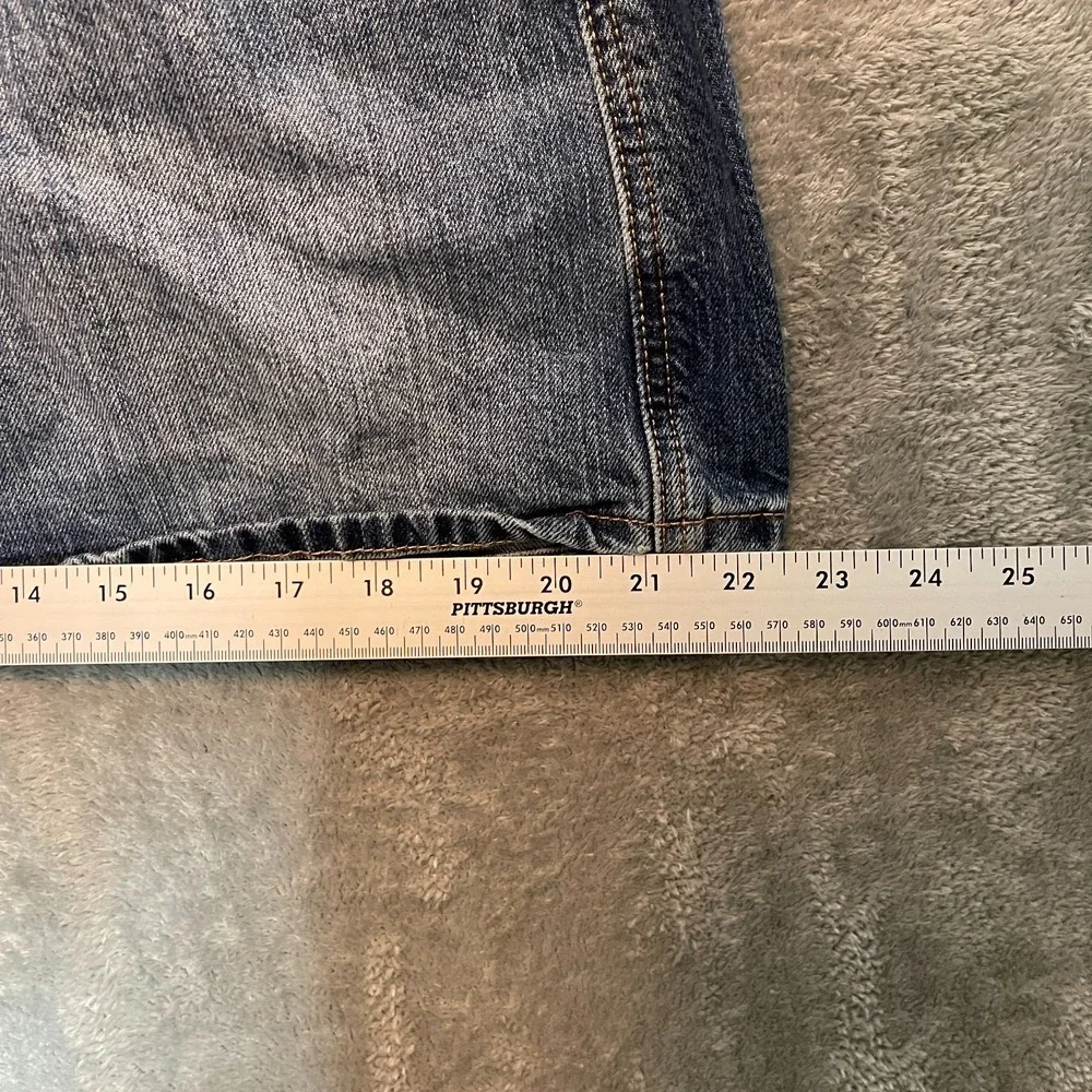 Universal Thread Women Denim Mini‎ Skirt 12 Bareback Y2K 90s Grunge Indie Sleaze